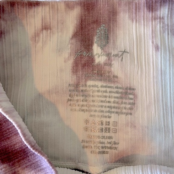 Free People Good Karma Tie Dye Legging- Sugar Plum - Picture 4 of 5